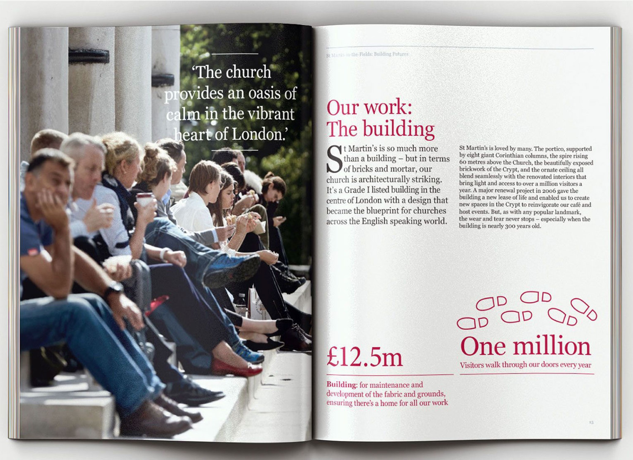 double spread spread of strategy document