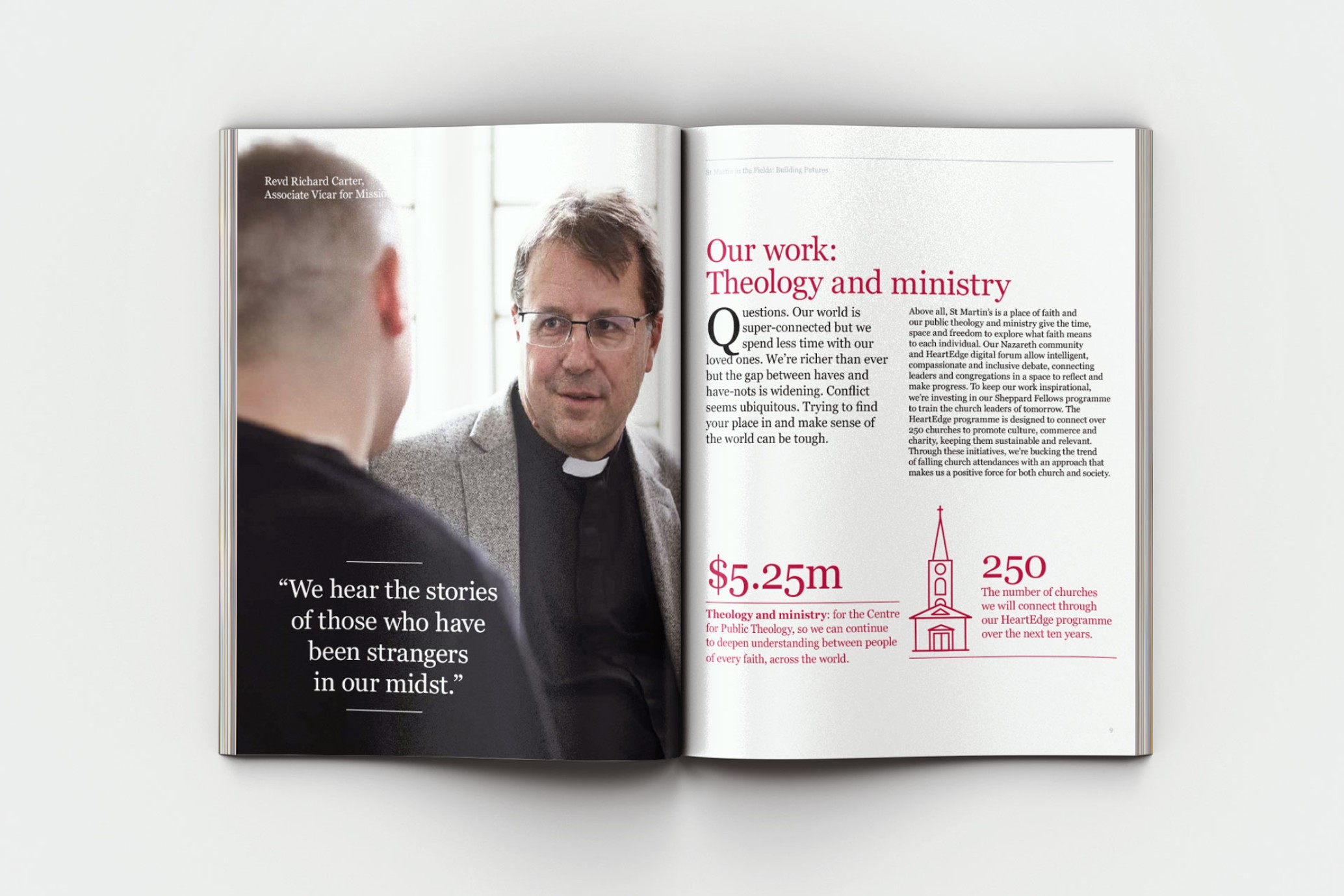 double spread spread of strategy document